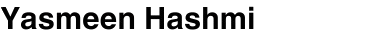 YasmeenHashmi